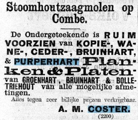 Advertentie De Kolonist 4 februari 1866