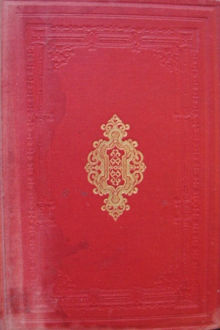 Band van Beknopt handboek voor de Aardrijkskunde der kolonie Suriname. J.Bueno Bibaz. Groningen: J.B. Wolters, 1881