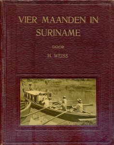 Vier maanden in Suriname, cover (1915)